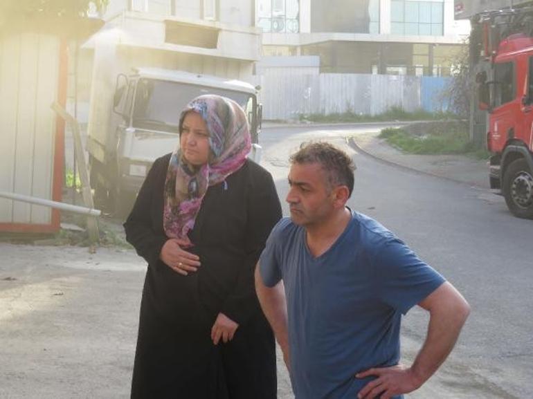 Ümraniyede korkutan yangın