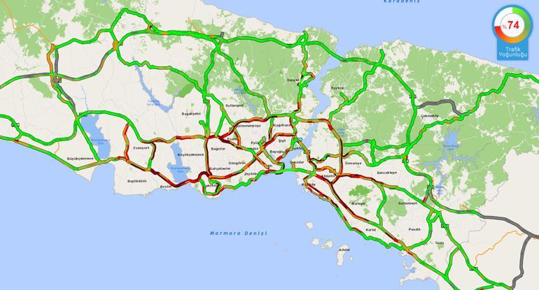 Son dakika... İstanbuldan tam kapanma göçü Trafik kilitlendi