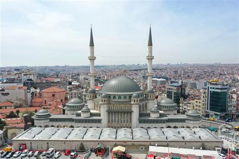 Taksim Camiinde son durum grntlendi Al iin gn sayyor