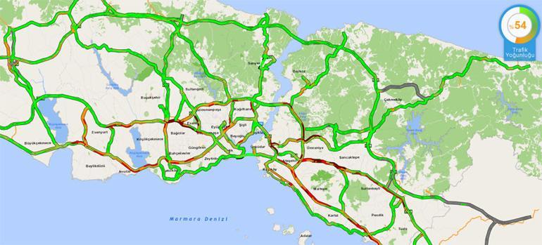 Son dakika... İstanbuldan tam kapanma göçü devam ediyor Trafik yoğunluğu yüzde 51i aştı