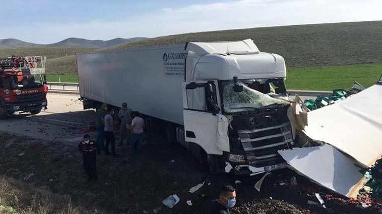 Feci kaza Ortalık savaş alanına döndü