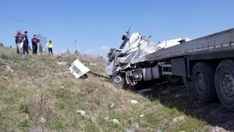 Feci kaza Ortalık savaş alanına döndü