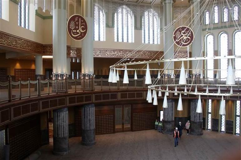 Taksim Camii bu cuma açılıyor Son düzenlemeler yapılıyor