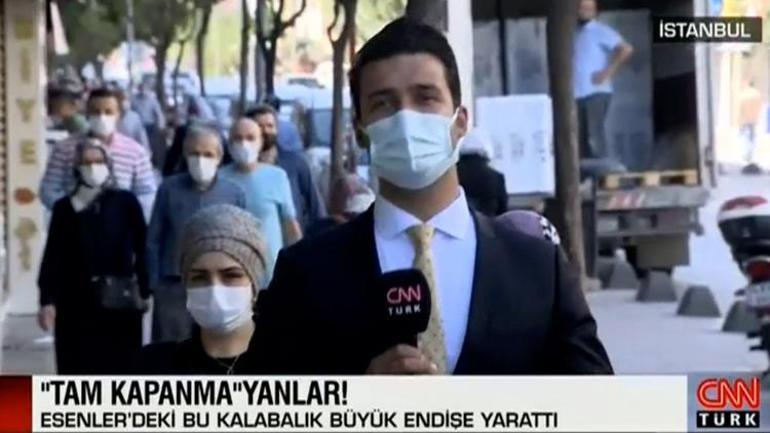 stanbulda tam kapanmayanlar Caddelerde younluk dikkat ekti