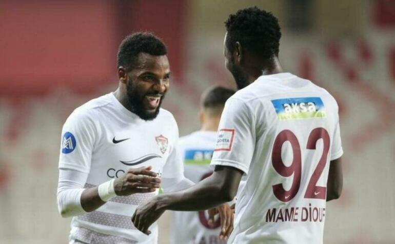 Boupendza ve Diouf'un gol krallığı yarışı, Hatayspor'da yönetimi gururlandırıyor