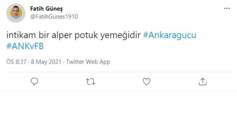 Son dakika: Alper Potukun Fenerbahçeye golü sonrası sevinci olay oldu