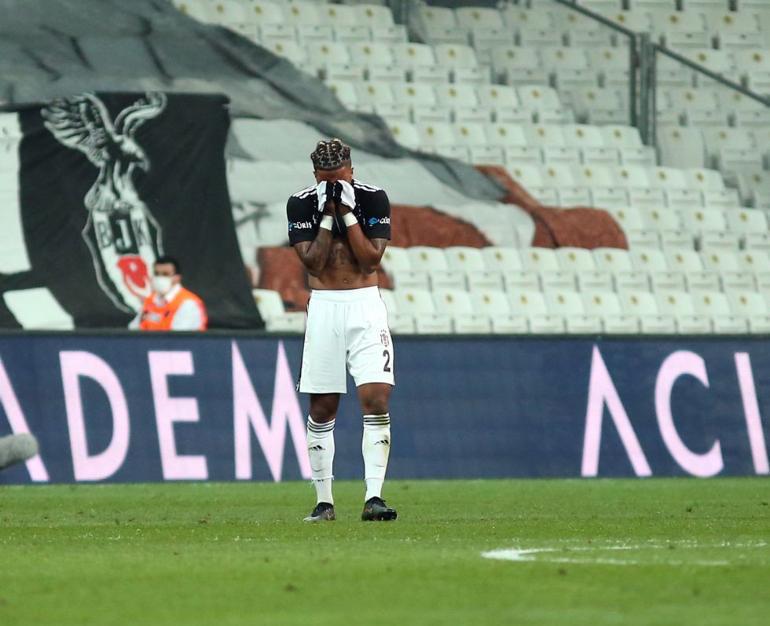 Beşiktaş'ta Karagümrük yenilgisi sonrası gözyaşları! Olduğu yerde kaldı...