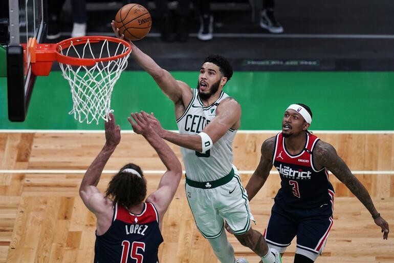 NBA'de Gecenin Sonuçları: Boston Celtics play-off'a yükseldi! Jayson Tatum başrolde...