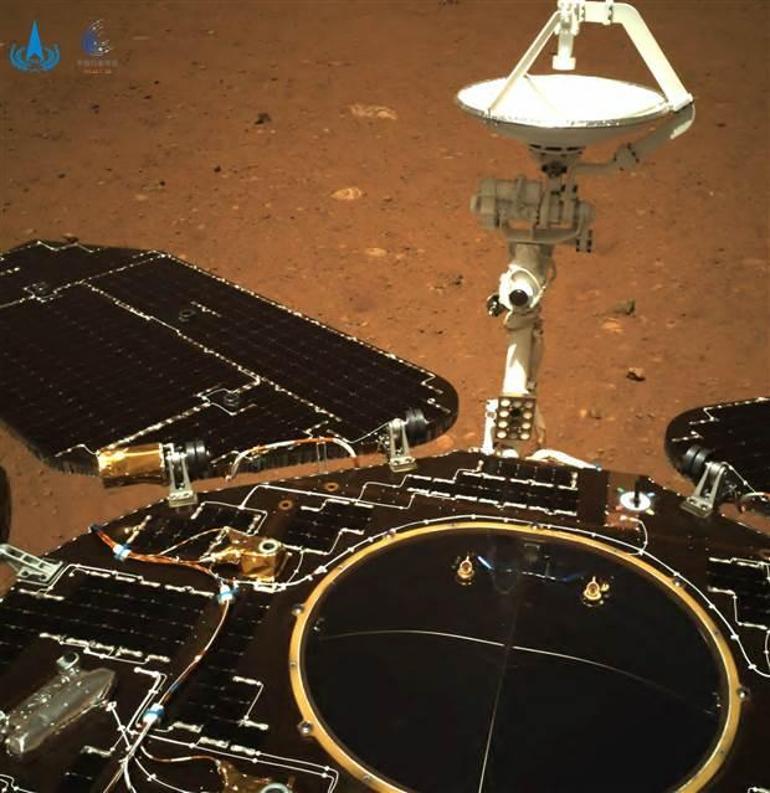 Mars'tan birinci fotoğrafı gönderdi