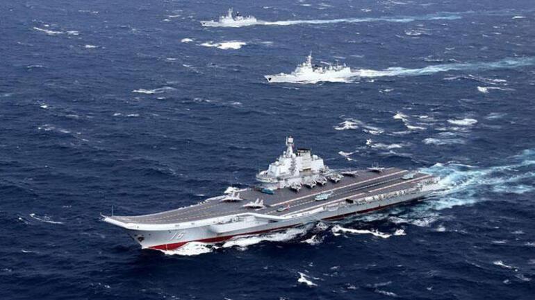 Çin ve ABD arasında gerginlik! Savaş gemileri karşı karşıya