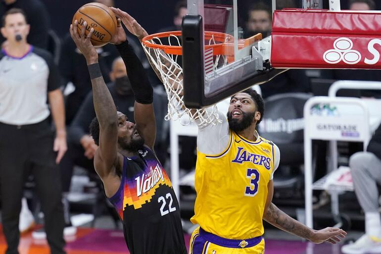 NBA'de Gecenin Sonuçları: Son şampiyon Lakers, Suns'ı devirdi ve seriyi 1-1'e getirdi