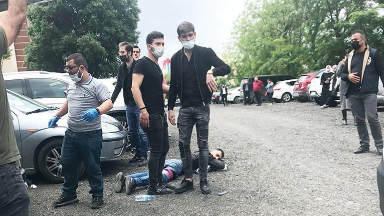 Adliye önünde silahlı saldırı