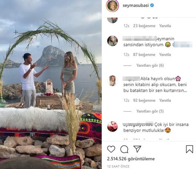 Mohammed Alsaloussi, Şeyma Subaşına evlilik teklifi etti...