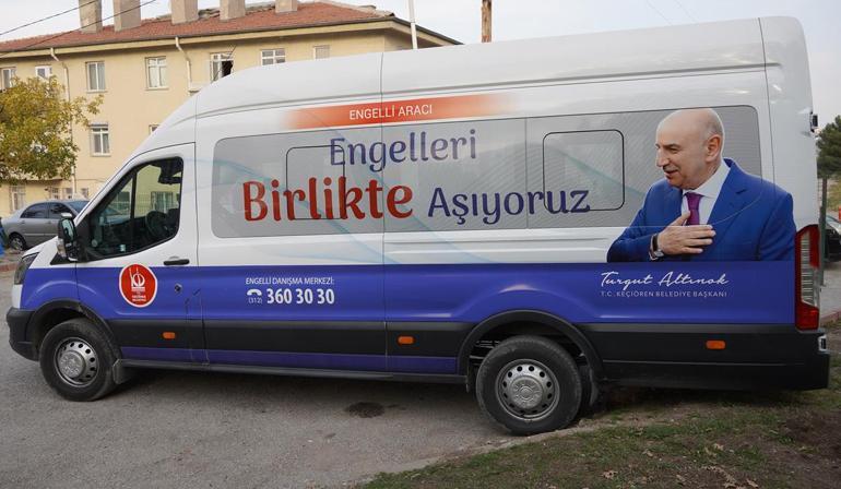 Asansörlü araçla ulaşım kolaylaştı