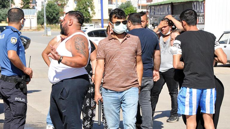 Çocukların kavgasına aileler karıştı Antalyada ortalık fena karıştı