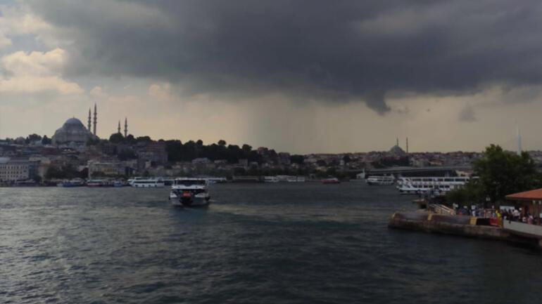 Son dakika... İstanbulda gök gürültülü sağanak yağmur Meteorolojiden yeni uyarı