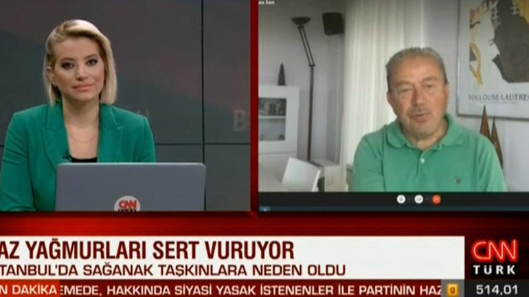 Son dakika: İstanbulda yoğun sağanak Her yer göle döndü... Prof. Dr. Şenden sıradışı meteorolojik olay uyarısı