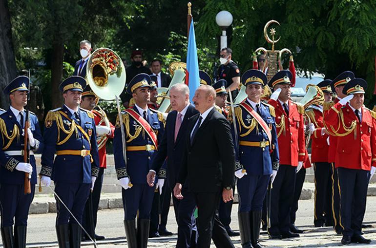 Son dakika... Cumhurbaşkanı Erdoğandan Şuşaya tarihi ziyaret