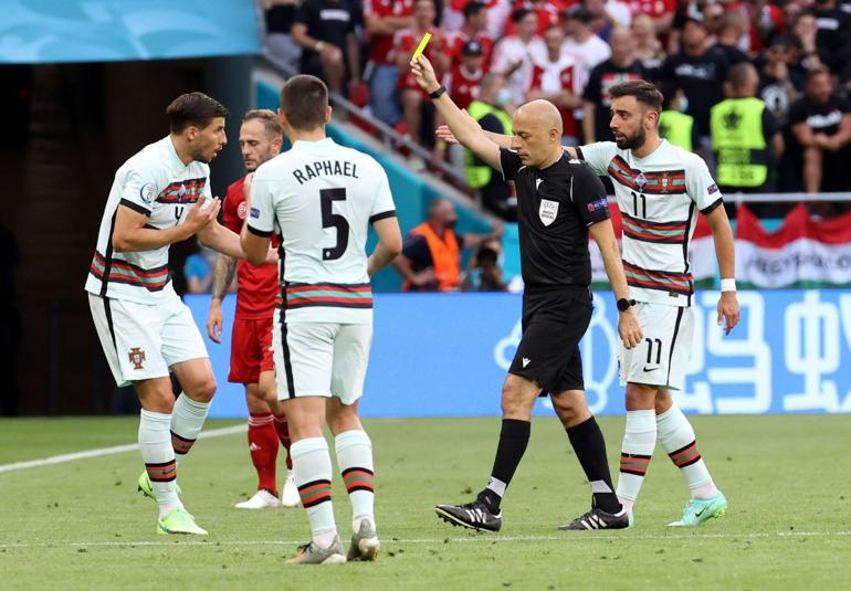 Last Minute: Cüneyt Çakır & Cristiano Ronaldo stamp on Hungary - Portugal match in EURO 2020 Ronaldo went crazy, Cüneyt Çakır was not there...