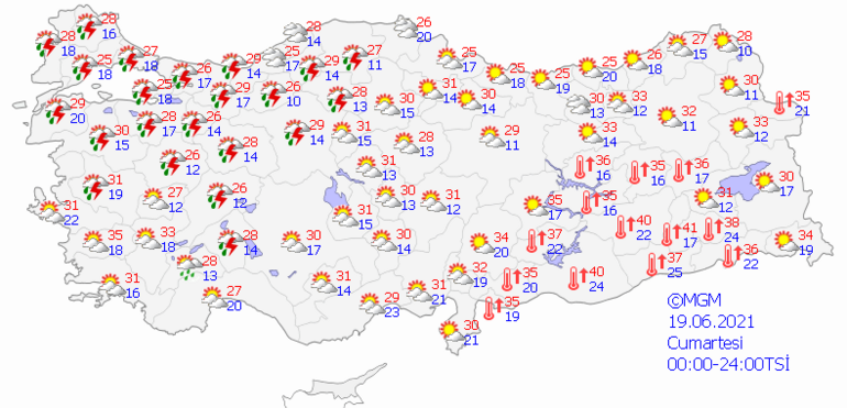 hafta sonu hava durumu nasil olacak iste 19 20 haziran hava durumu tahminleri son dakika haberleri internet