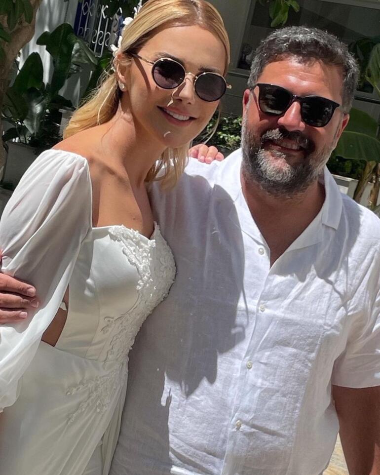 Ece Erken ve avukat sevgilisi Şafak Mahmutyazıcıoğlu evlendi
