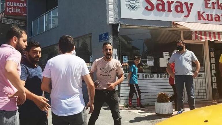 Bursada dehşet anları DHA muhabirleri genç kadını kurtardı