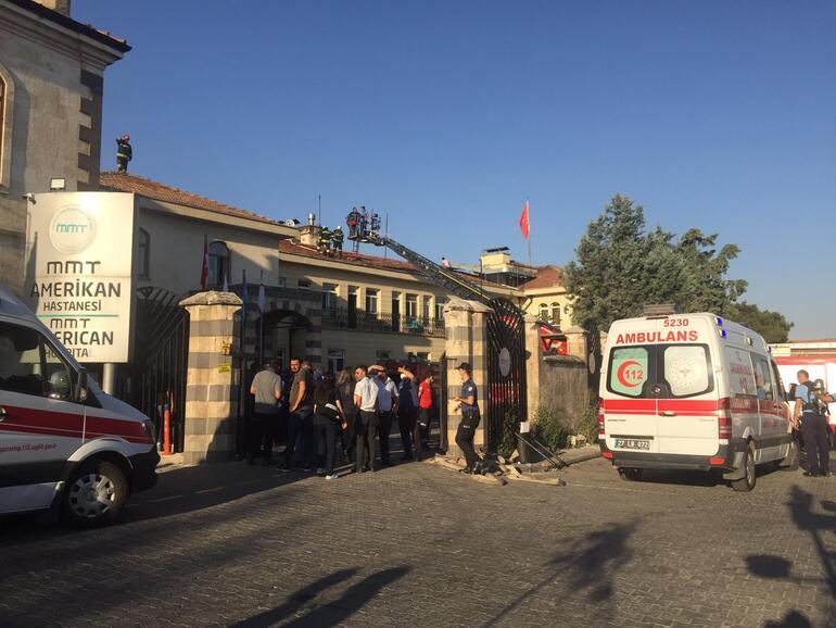 Son dakika... Gaziantepte özel hastanede yangın