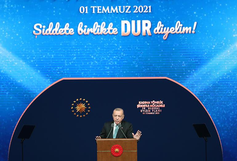 Son dakika... Cumhurbaşkanı Erdoğan, Kadına Yönelik Şiddetle Mücadele 4. Ulusal Eylem Planını açıkladı