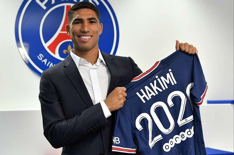 Son Dakika Transfer Haberi Fransiz Devi Psg Achraf Hakimi Yi Resmen Kadrosuna Katti Son Dakika Spor Haberleri