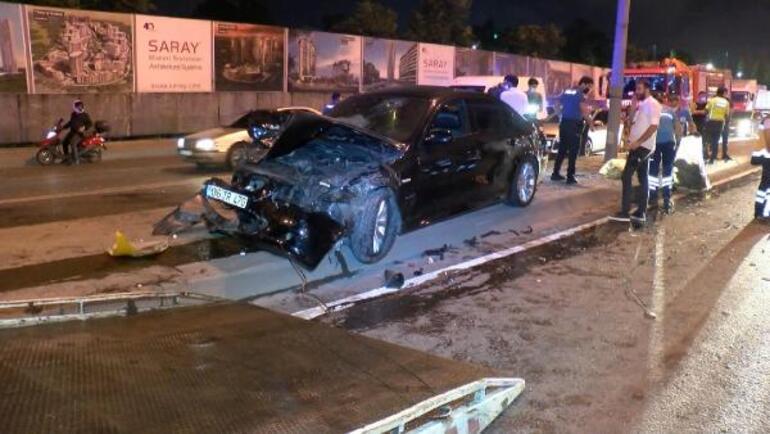 حادث سير مزدوج على طريق أنقرة السريع