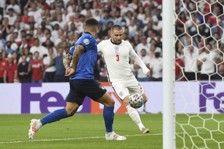 EURO 2020deki İtalya - İngiltere finalinde Luke Shawdan tarihi gol