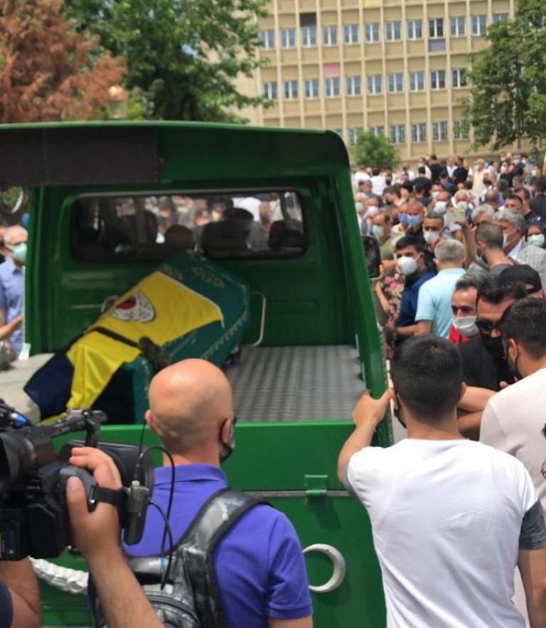 Alişanın kardeşi Selçuk Tektaş son yolculuğuna uğurlandı