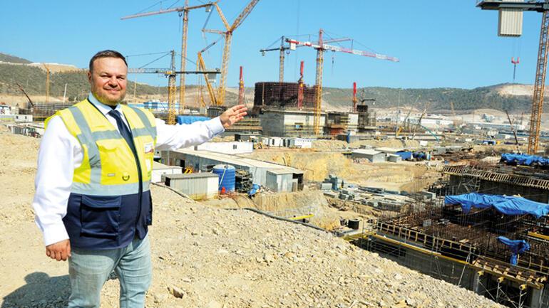 2023’te devreye alınacak Akkuyu NGS’nin inşaat sahasını DHA görüntüledi: 11 bin işçi 4 saat mesai