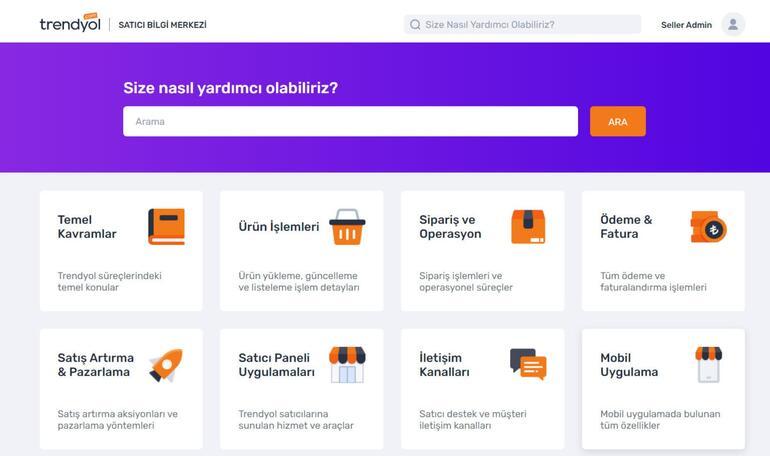 trendyol satici bilgi merkezi acildi teknoloji haberler