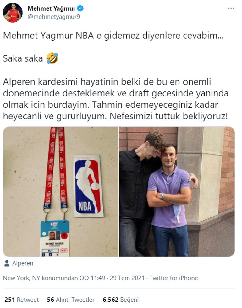 Last Minute: Alperen Şengün's team in the NBA became the Houston Rockets Detail of the Turkish flag that marked the night...