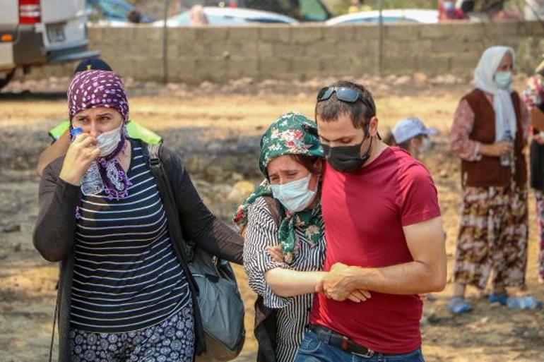 Manavgattaki yangında can veren Kardaş çiftine gözyaşlarıyla veda