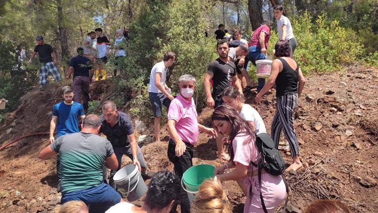 Son dakika... Yangında son durum... Muğlada alarm Bir bölgede daha alevler yükseldi