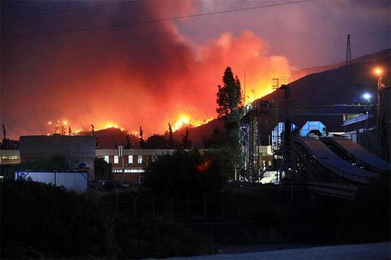 Nereye gidiyor, neye yol ayor ki zt sonucu var... Orman yangnlarnda duman tehdidi