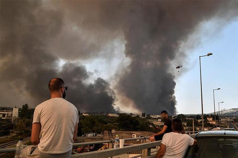 Nereye gidiyor, neye yol ayor ki zt sonucu var... Orman yangnlarnda duman tehdidi