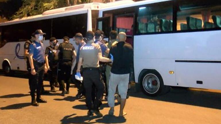 İstanbulda kaçak göçmen operasyonu: Çok sayıda gözaltı var