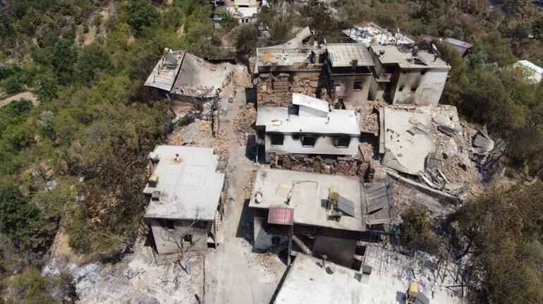 Nihayet nefes aldık Antalya, Bodrum ve Marmaristeki orman yangınları söndürüldü