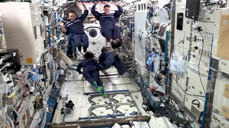 'Space Games' held at the International Space Station