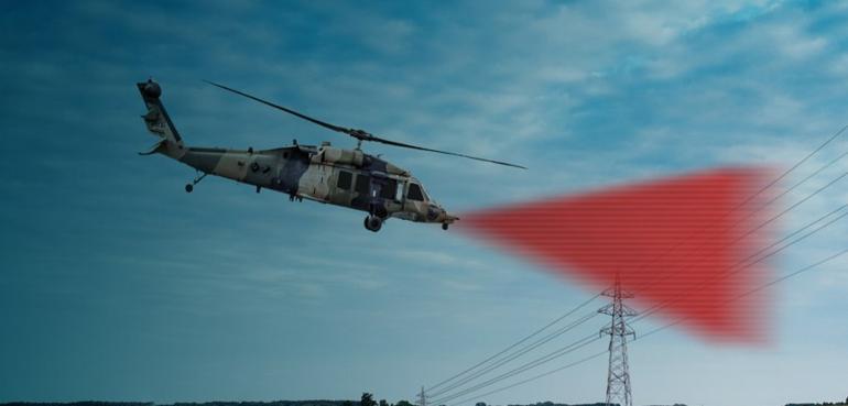 Helikopterler güvenle uçacak Engelleri tespit ediyor