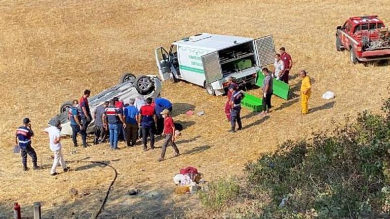 Osmaniyede feci kaza 2 kişi hayatını kaybetti, 1 yaralı