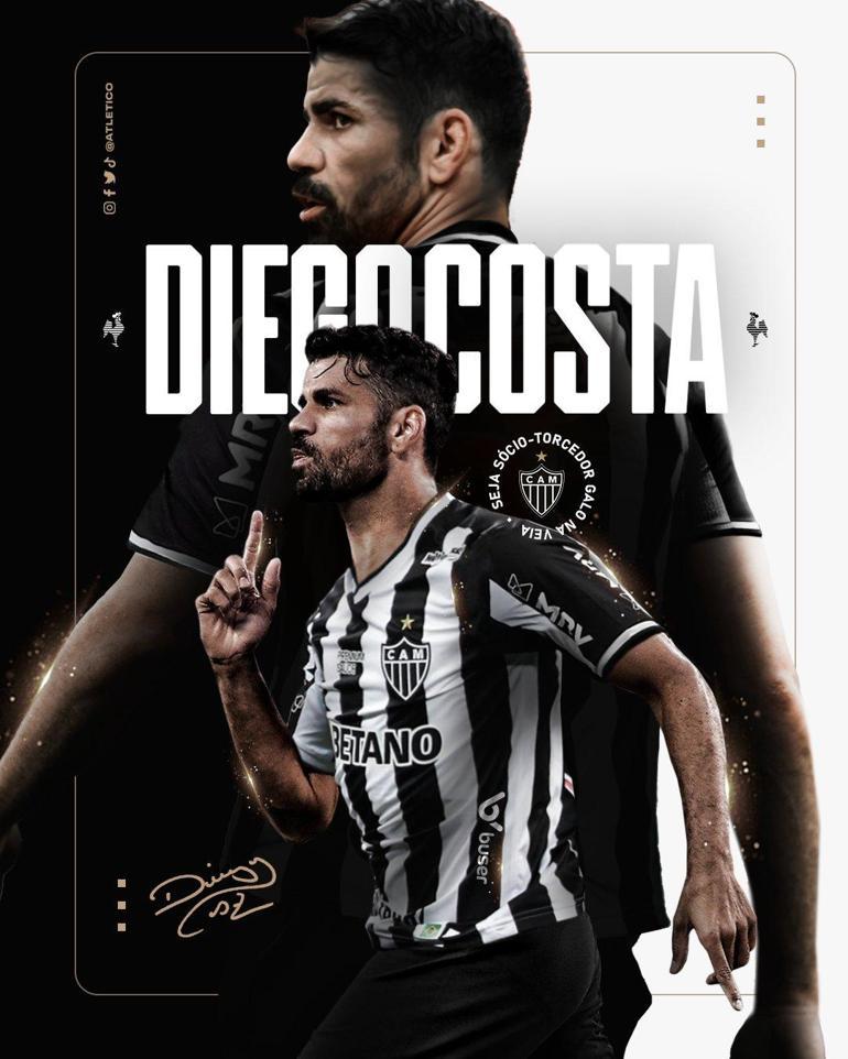 6118af264e3fe017c4d2db57 - Son dakika transfer haberi: Beşiktaş'ın ilgilendiği Diego Costa'nın yeni takımı resmen belli oldu