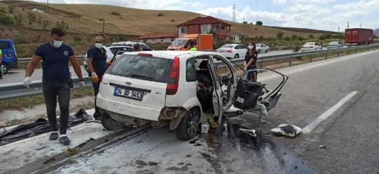 son dakika amasya da feci kaza 2 kisi hayatini kaybetti 5 yarali