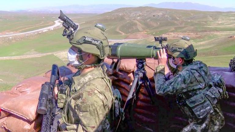  Sınırda güvenlik had safhada Her yer didik didik aranıyor