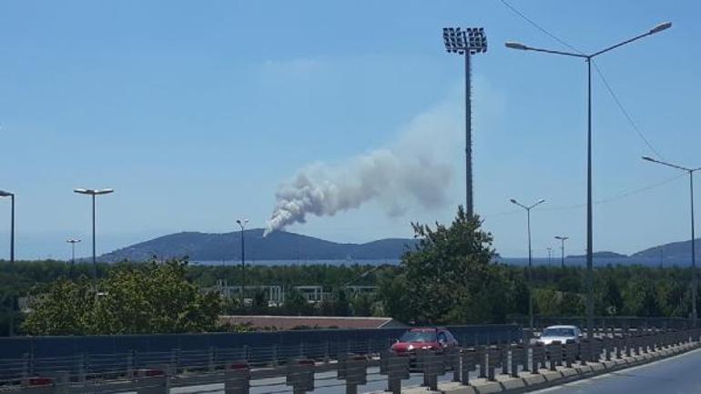 Τελευταία στιγμή: Δασική πυρκαγιά στην κυβερνήτη Heybeliada της Κωνσταντινούπολης Ali Yerlikaya ανακοίνωσε: underταν υπό έλεγχο