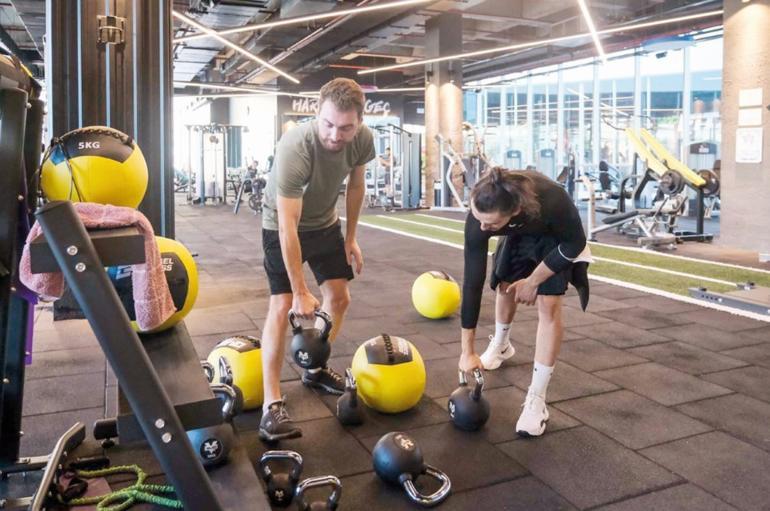 Spor hocasının ‘ağır’ mesaisi