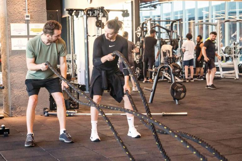 Spor hocasının ‘ağır’ mesaisi